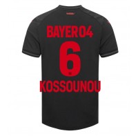 Camisa de time de futebol Bayer Leverkusen Odilon Kossounou #6 Replicas 1º Equipamento 2023-24 Manga Curta